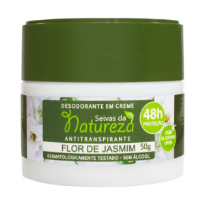 Desodorante Creme - Seivas da Natureza 50g - Flor de Jasmim